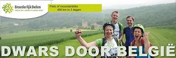 Dwars door Belgie fietsen